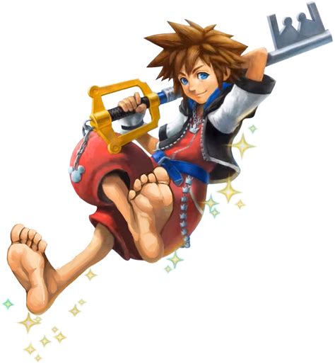 kingdom hearts sora feet|Sora has normal size feet : r/KingdomHearts